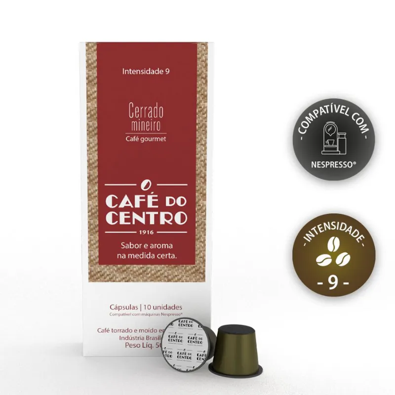 Cápsulas de café Cerrado Mineiro